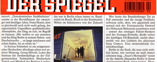 Containerkunst im Spiegel dokumentiert